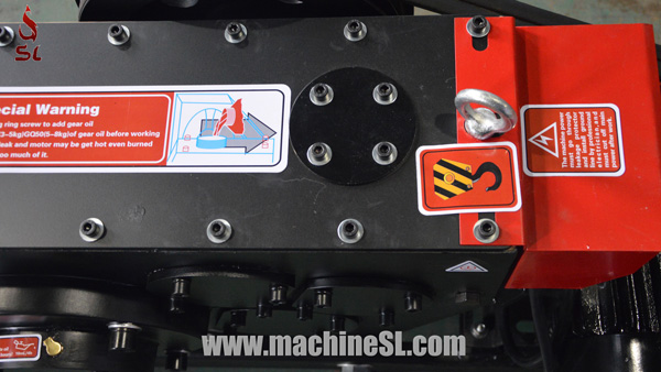 6 machine oil hole with instruction