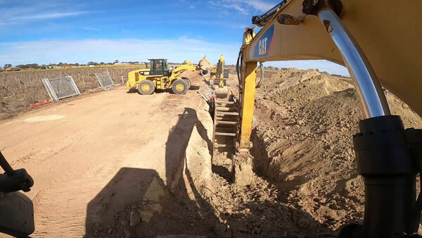 Trench backfilling